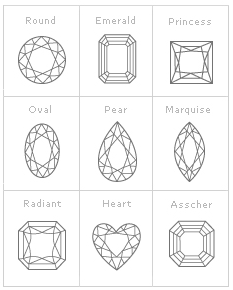 diamonds shapes